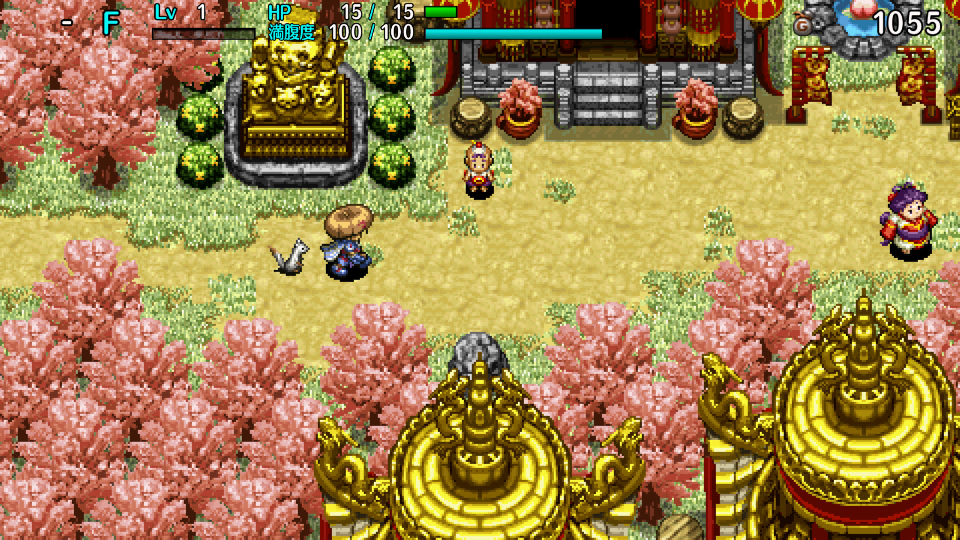 シレン5ストーリー2 ネコマネキ村全体